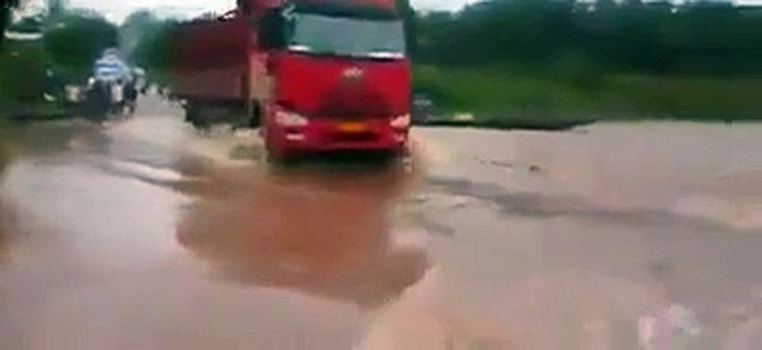 Camioneur imprudent
