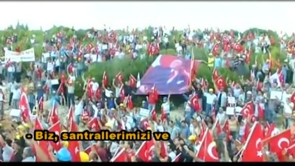 Yatağan işçi andı #DirenYatağan