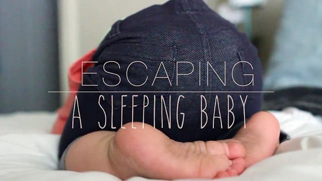 Comment s’échapper d’un bébé qui dort sans le réveiller.