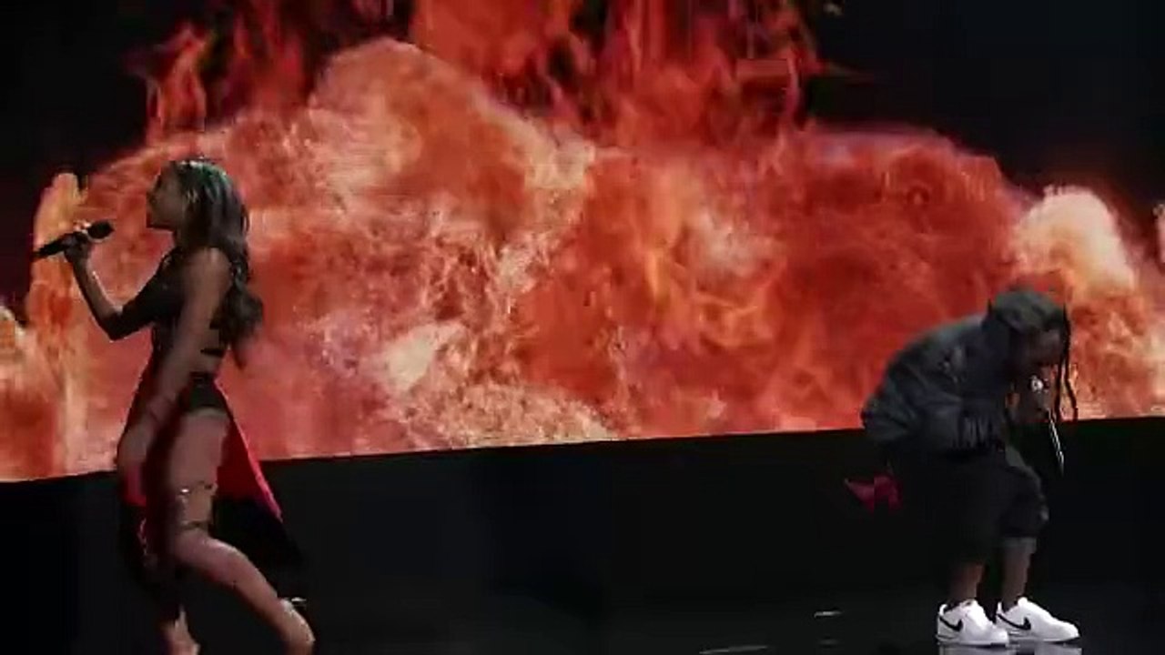 Lil Wayne - Start a Fire (2014 American Music Awards) ft. Christina Milian