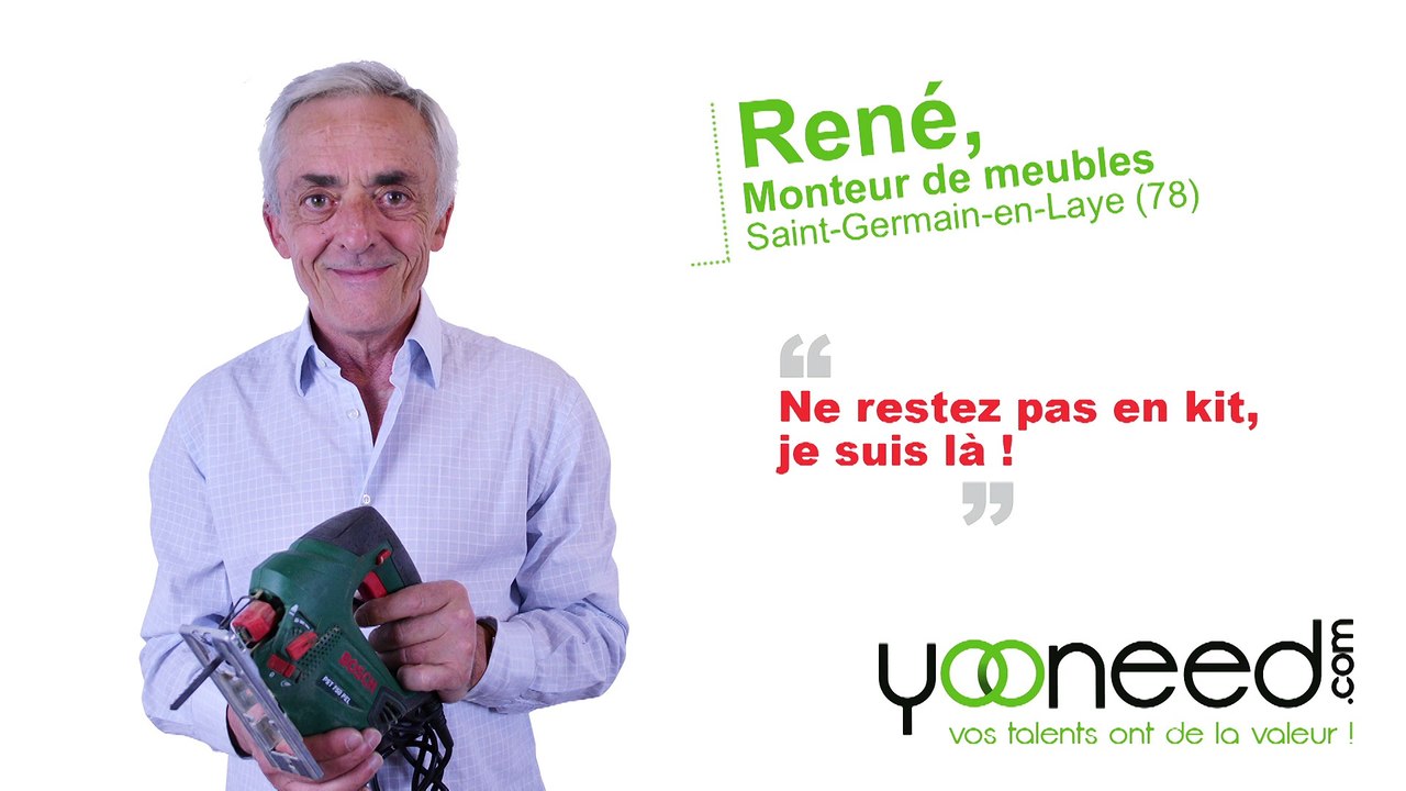 Monteur de meubles à Saint Germain en Laye (Yvelines _78100)  avec René - Yooneed