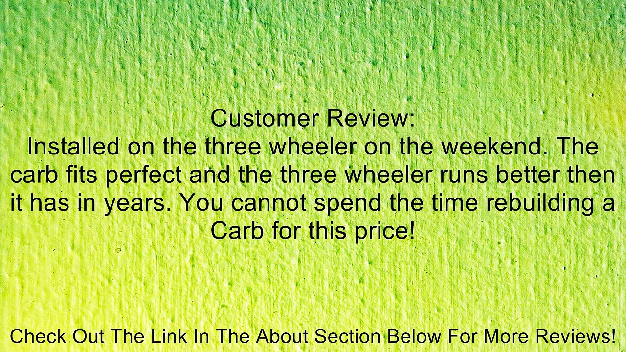 Carburetor Honda ATC200E BIG RED ATC 200 E ATV 200 1982-1983 NEW Carb Review