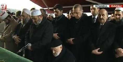 Cumhurbaşkanı Erdoğan, Prof. Dr. Öztürk'un Cenazesine Katıldı