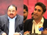 Altaf Hussain seeks probe into Bilawal's remarks against him-Geo Reports-02 Dec 2014