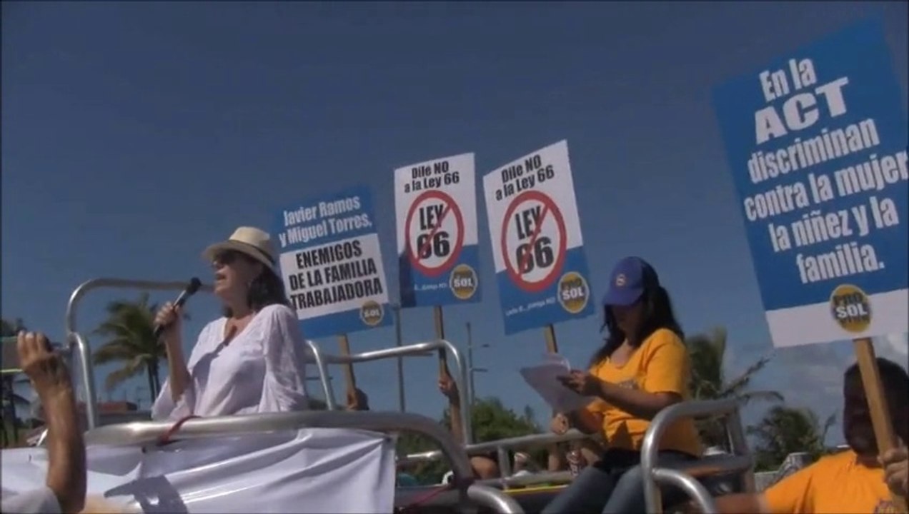 Mensaje de Wilma E. Reverón, copresidenta MINH en la protesta contra la 'crudita'