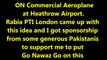 Watch Go Nawaz Go Plane At Heathrow Airport London, Really Amazing