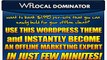 WSO WP Local Dominator Themes Review - Offline Marketing Expert in Few Minutes!