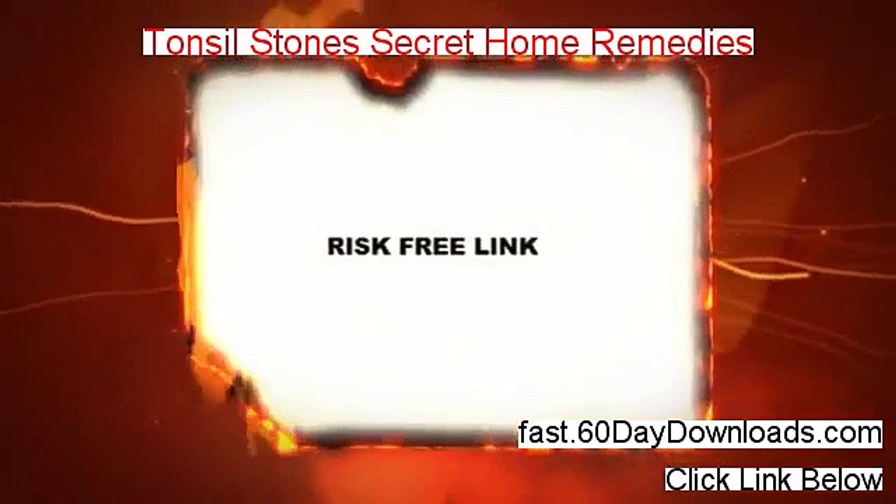 Tonsil Stones Secret Home Remedies Review (First 2014 eBook Review)