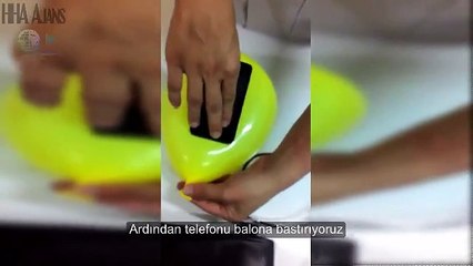 Balondan Telefon Kılıfı Yapmak