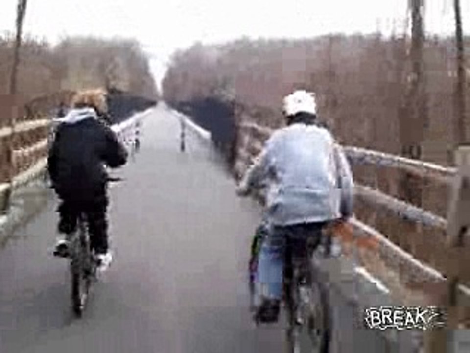Bike Bridge Prank