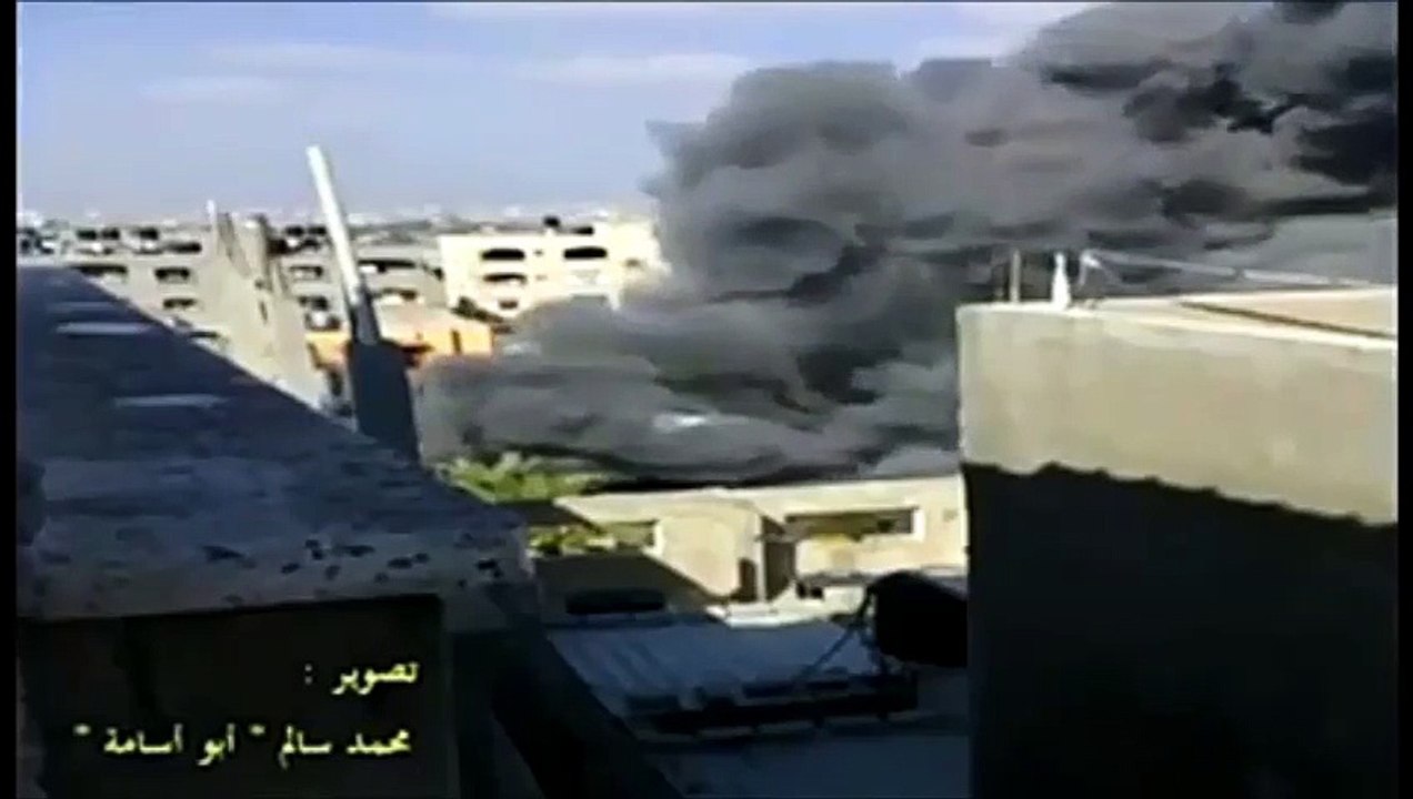 Israeli strike on Buildings of terrorists in Gaza