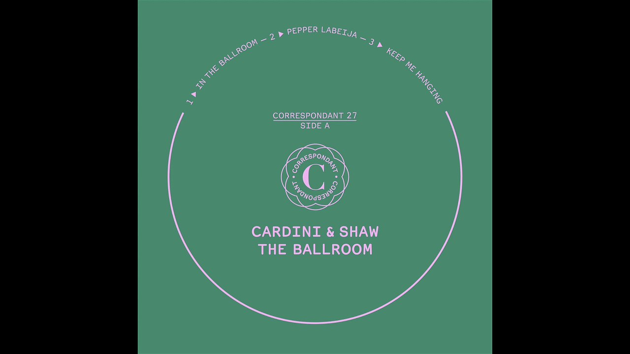 CARDINI & SHAW - Keep me Hanging - CORRESPONDAN...