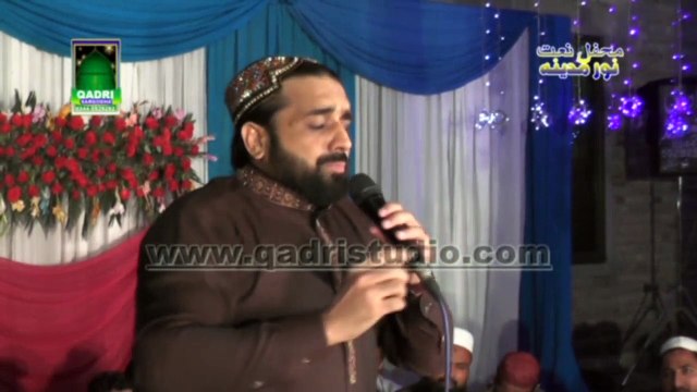 Man ki Shan Mawan thandiyan chawan by Qari Shahid Mahmood Qadri at mehfil e naat 26-03-14 at 49 tail sargodha