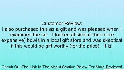 October Hill Ceramic Bowl and Spread Set, Fleur De Lis Review