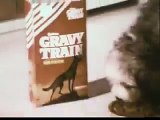 VINTAGE MID 60s GRAVY TRAIN COMMERCIAL ~ DOG DREAMING ABOUT BEING JUST LIKE RIN TIN TIN