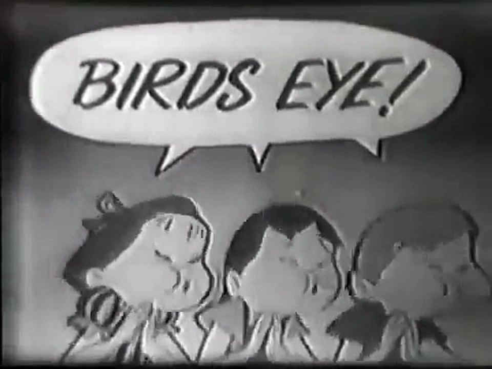 VINTAGE MID 1950s BIRDSEYE ORANGE JUICE ANIMATED COMMERCIAL
