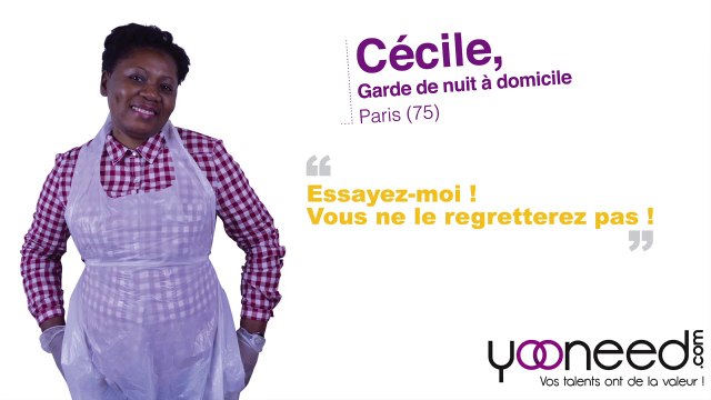 Garde nuit à domicile (75005) à Paris avec Cécile - Yooneed