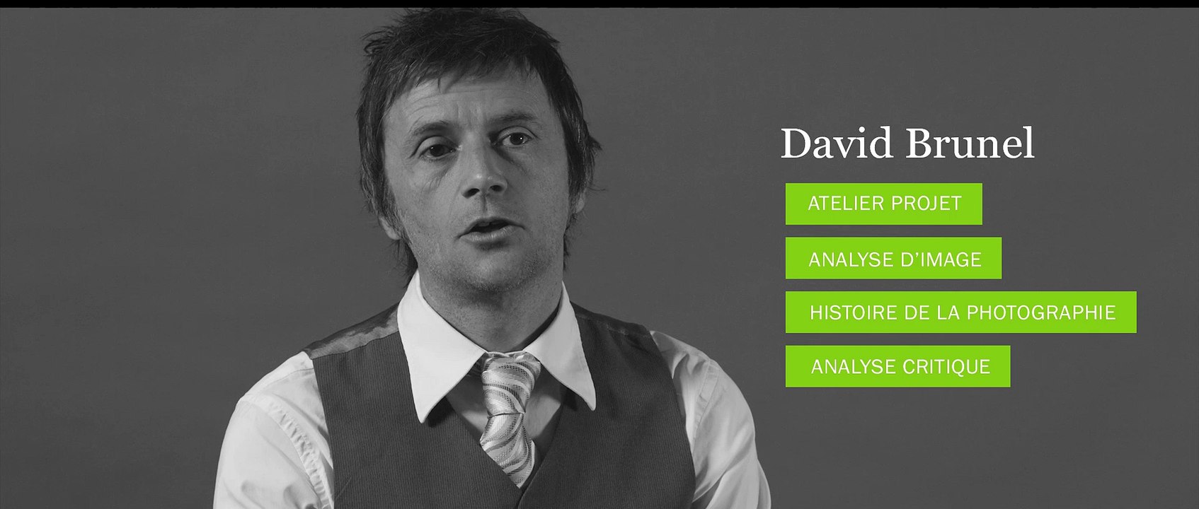 Photo - Entretien avec David Brunel - Prof d'histoire de l'art et analyse critique