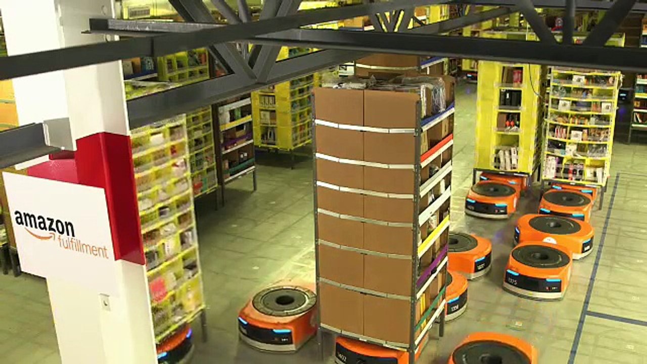 Amazon : 15 000 robots for christmas