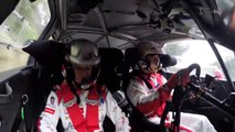 Sébastien et Séverine Loeb en caméra embarquée au Rallye du Var