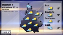 [HPyTv] La Météo des Hautes-Pyrénées (3 décembre 2014)