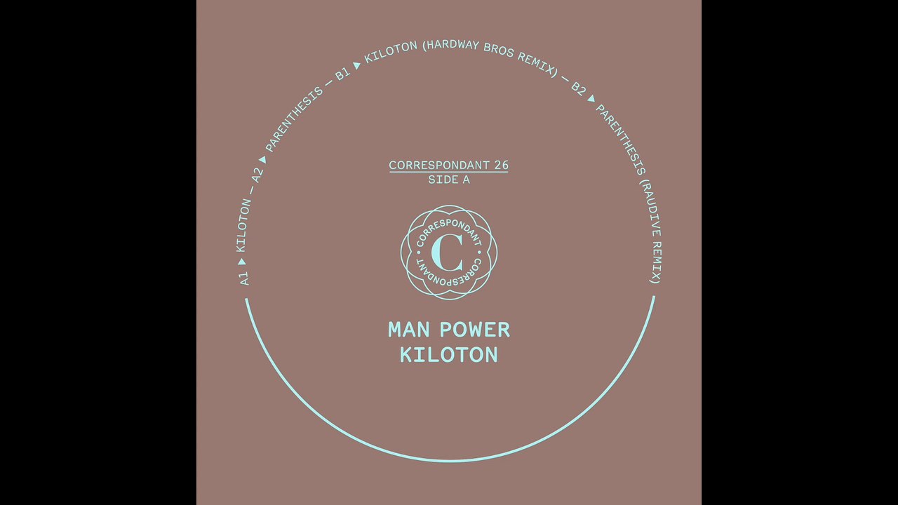 MAN POWER - Parenthesis - CORRESPONDANT #26.2