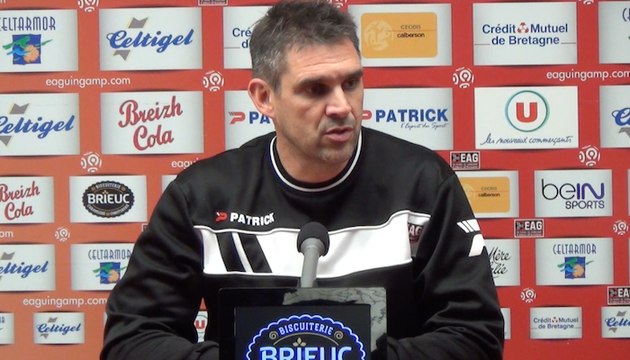 L1-J16/ EAG-CAEN: la conférence de presse d'avant match Jocelyn Gourvennec