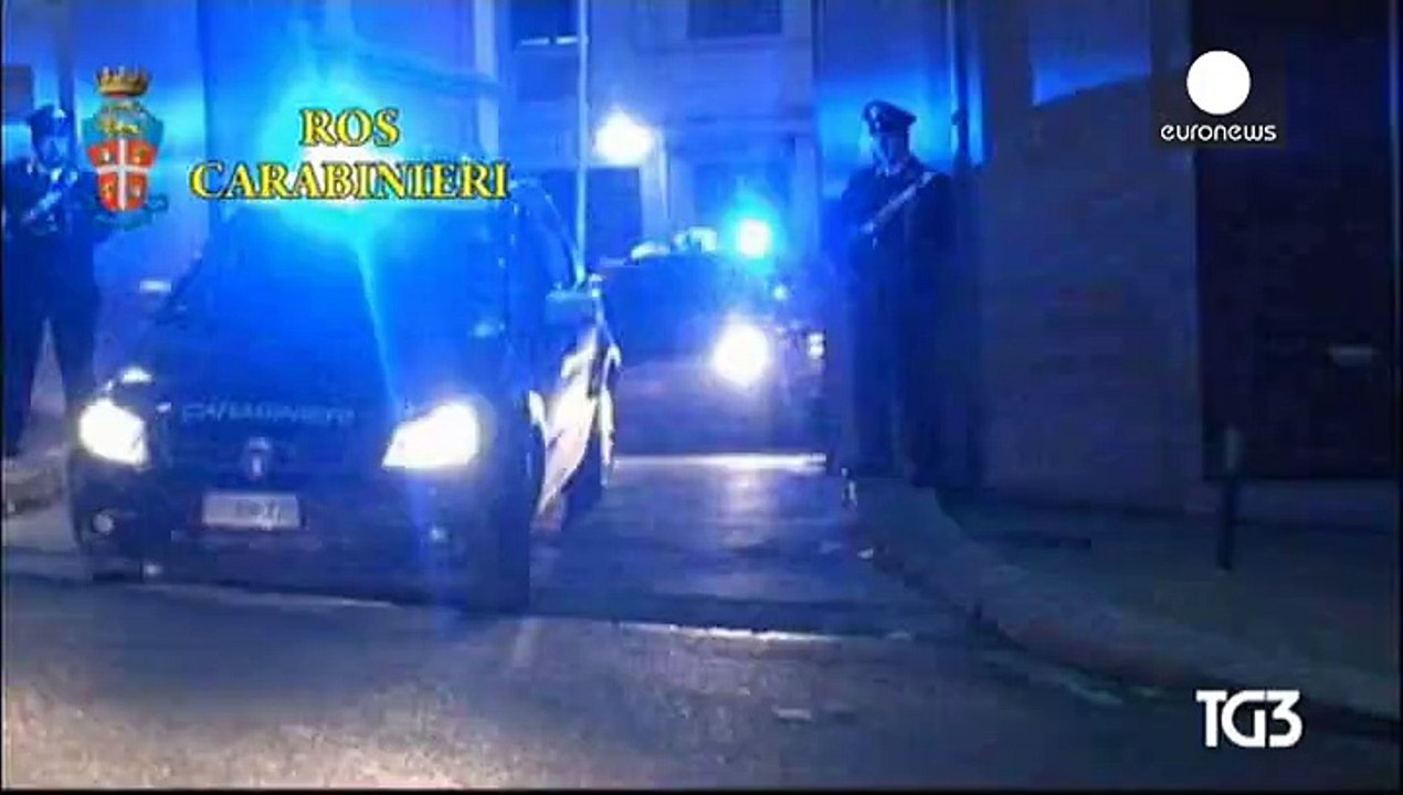 Desarticulada una red mafiosa en Roma