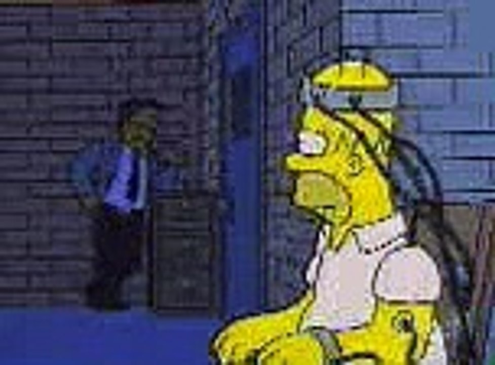 Homer et le détecteur de mensonge