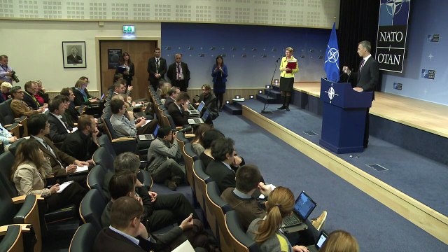 L'Ukraine doit adhérer aux valeurs de l'Otan pour y entrer