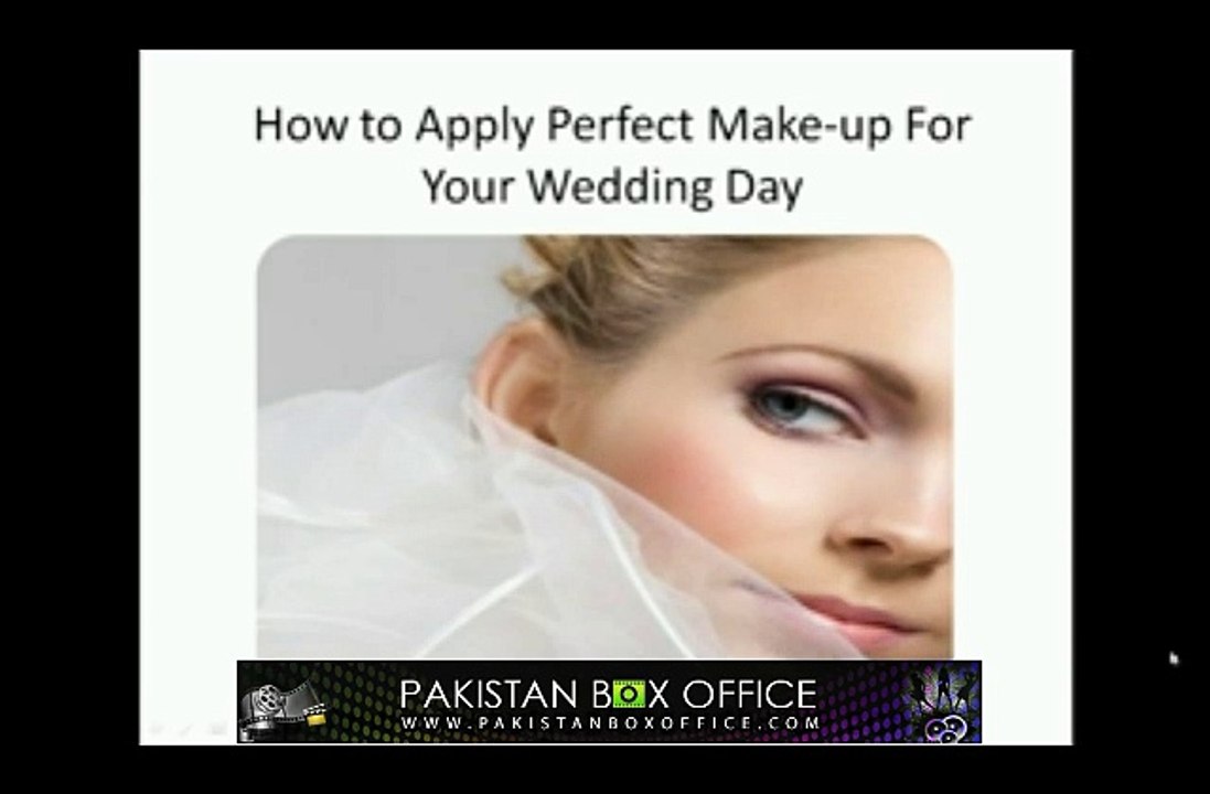 How to Apply Perfect Make-up For Your Wedding