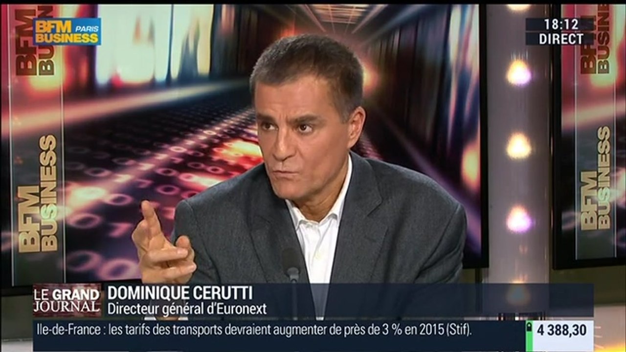 Dominique Cerutti, directeur général d'Euronext (1/3) - 02/12