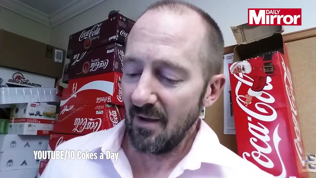 10 bouteilles de Coca par jour pendant 1 mois