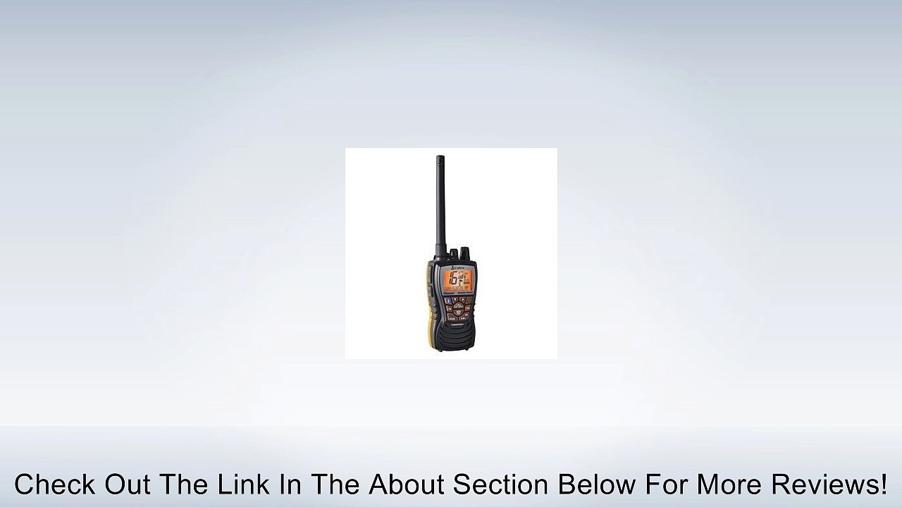 Cobra MRHH500FLTBT Floating VHF Radio with Bluetooth Wireless Technology and Rewind-Say-Again Review