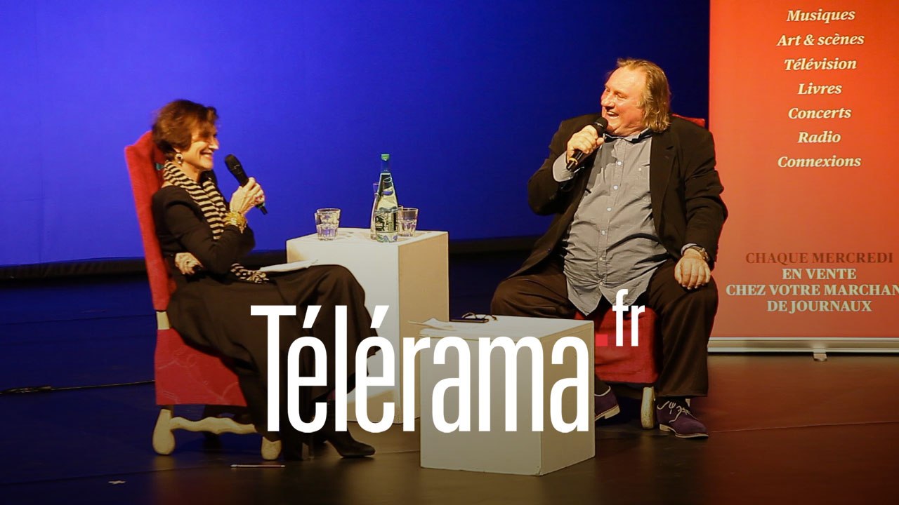 Rencontre Télérama : Gérard Depardieu, interviewé au Théâtre du Rond Point