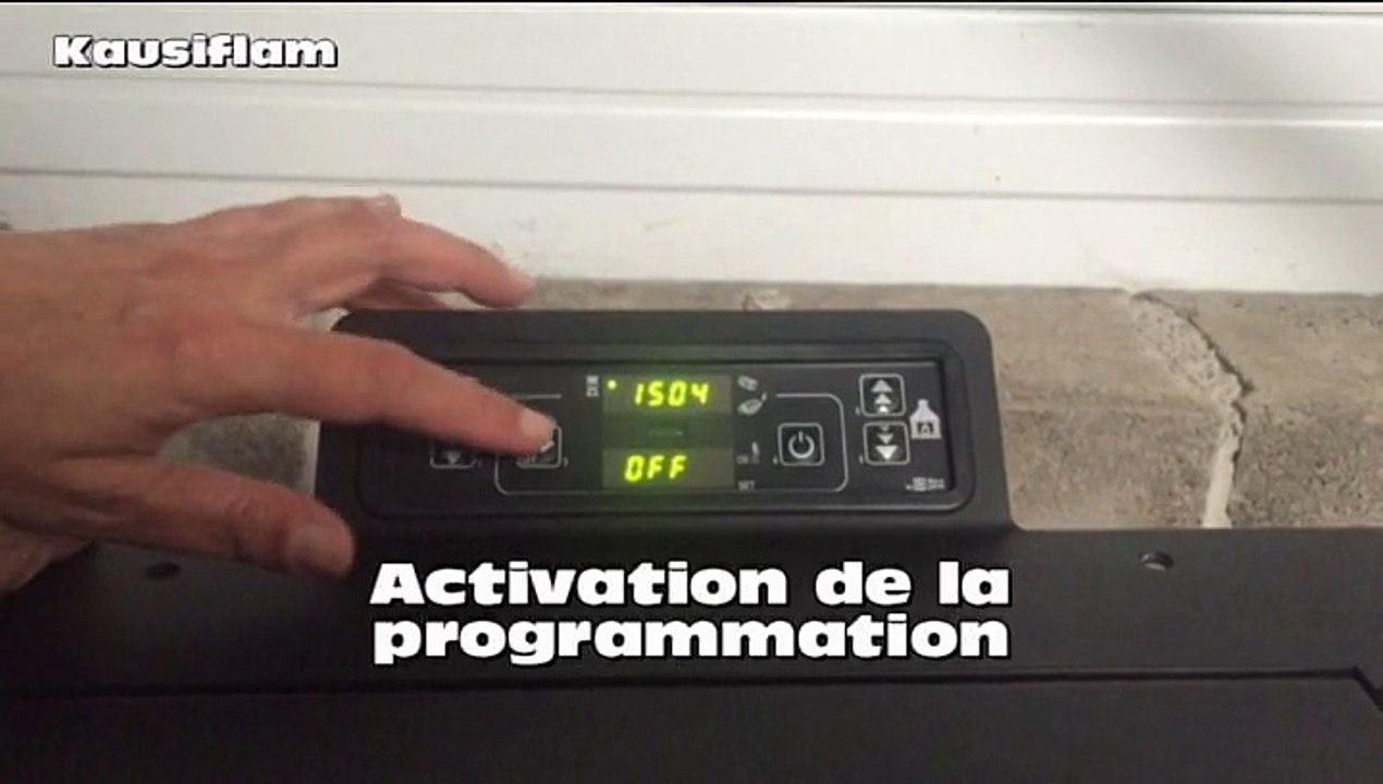 Activation de la programmation