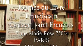 Première Journée du Livre Franciscain : Samedi 6 décembre 2014 (PARIS)