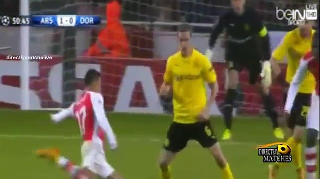 ملخص مباراة ارسنال وبروسيا دورتموند 2-0 [2014-11-26] حفيظ دراجي HD - 360p