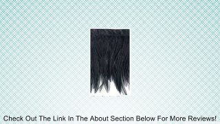 Feather Fringe Trim Black Review