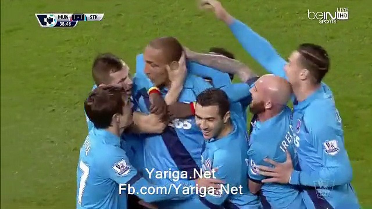 Manchester United 1 - 1  Stoke City N'Zonzi