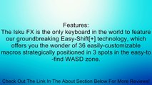 ROCCAT ISKU FX Multicolor Key Illuminated Gaming Keyboard, Black Review