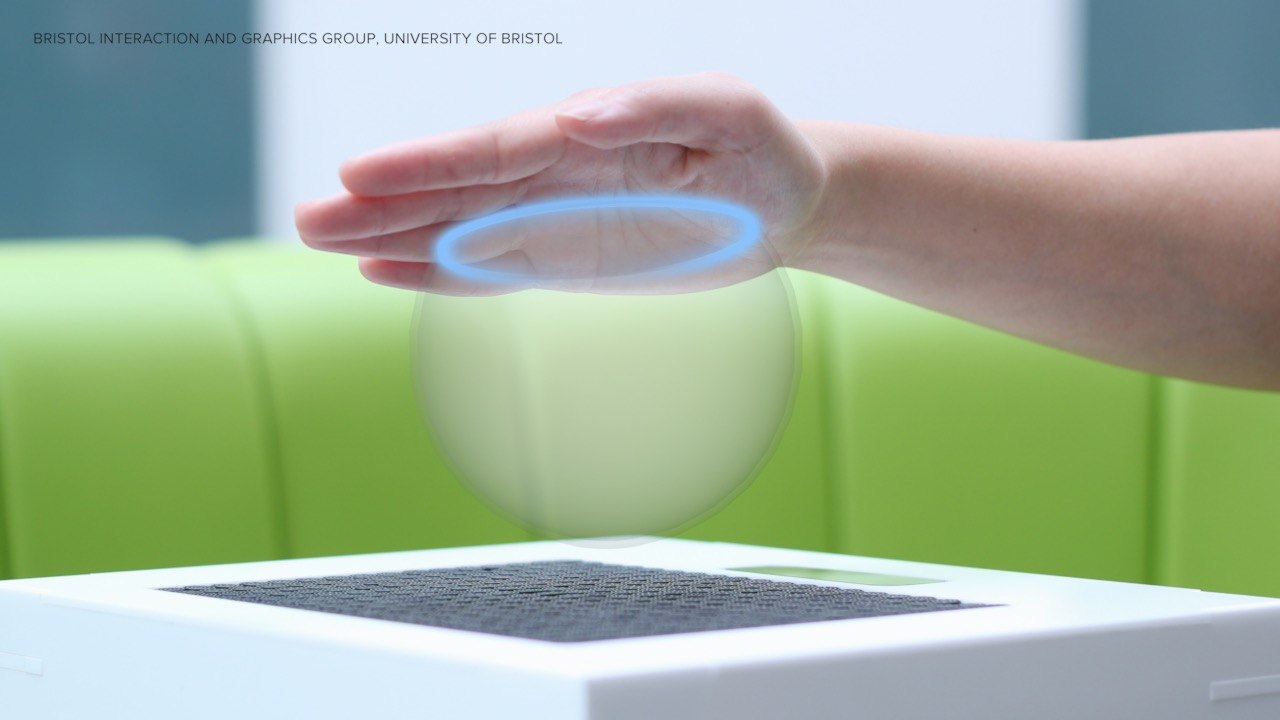 Touchable Holograms Created Using Ultrasound