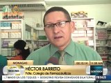 Inventario en farmacias de Monagas alcanza hasta enero
