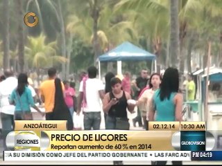 Garantizan abastecimiento de licor en Anzoátegui