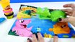 PLAY DOH Hungry Hungry Hippos Game Playdough Fish and Bird Molds Hasbro Toy by DCTC