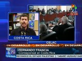 CELAC define puntos a tratar en su tercera cumbre en Costa Rica