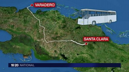 41 touristes français blessés dans un accident d’autocar à Cuba