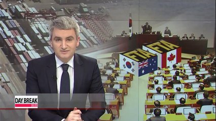 Download Video: Korea's National Assembly ratifies FTAs with Australia, Canada