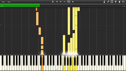 Piano Tutorial Le Roi Lion - L'histoire de la vie ( Synthesia )