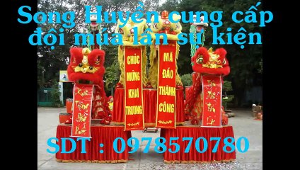 Cung Cấp đội lân tại hà nội 0978570780